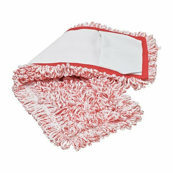 Monarch Brands 18in Side Pocket Mop - Red 0, 120PK M880018R-PM-CS